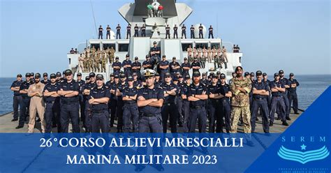 26°corso Allievi Marescialli Marina Militare .